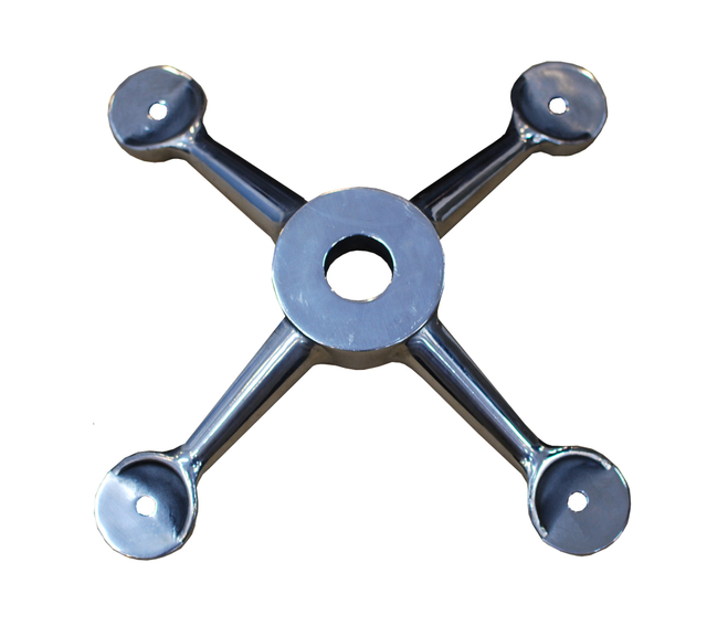 عنکبوت های سایبان استیل ضد زنگ/عنکبوت دیواری شیشه ای چهار بازوی